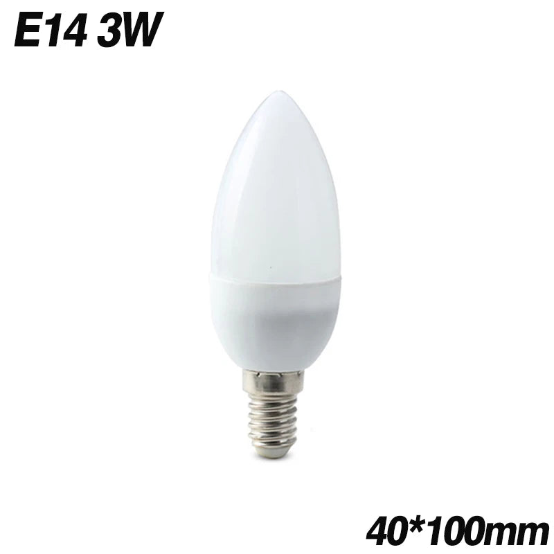 High power LED Bulb E27 E14 Lamp 3W 5W 7W 9W 12W 15W 18W AC220 240V Cold White Warm White High Brightness Lampada LED Light