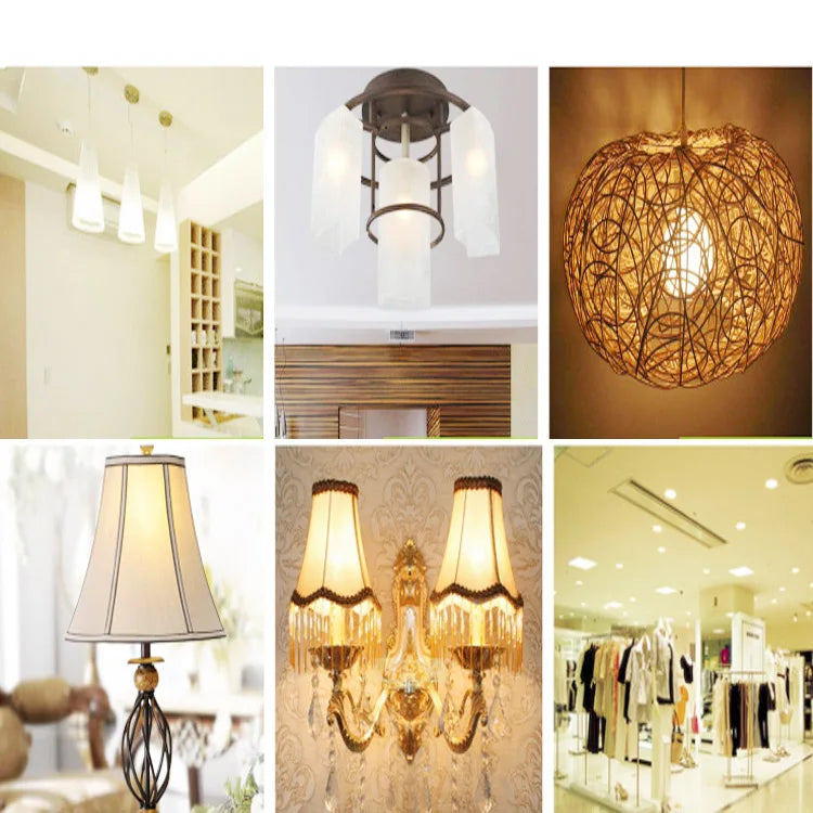 Light Bulbs110V 220V E27 3W 5W 7W 9W 12W  LED Bulb High Brightness decorative Lampada For Home  Warm White Cold White Bombillas